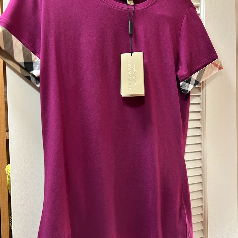 Burberry Women's Purple Top